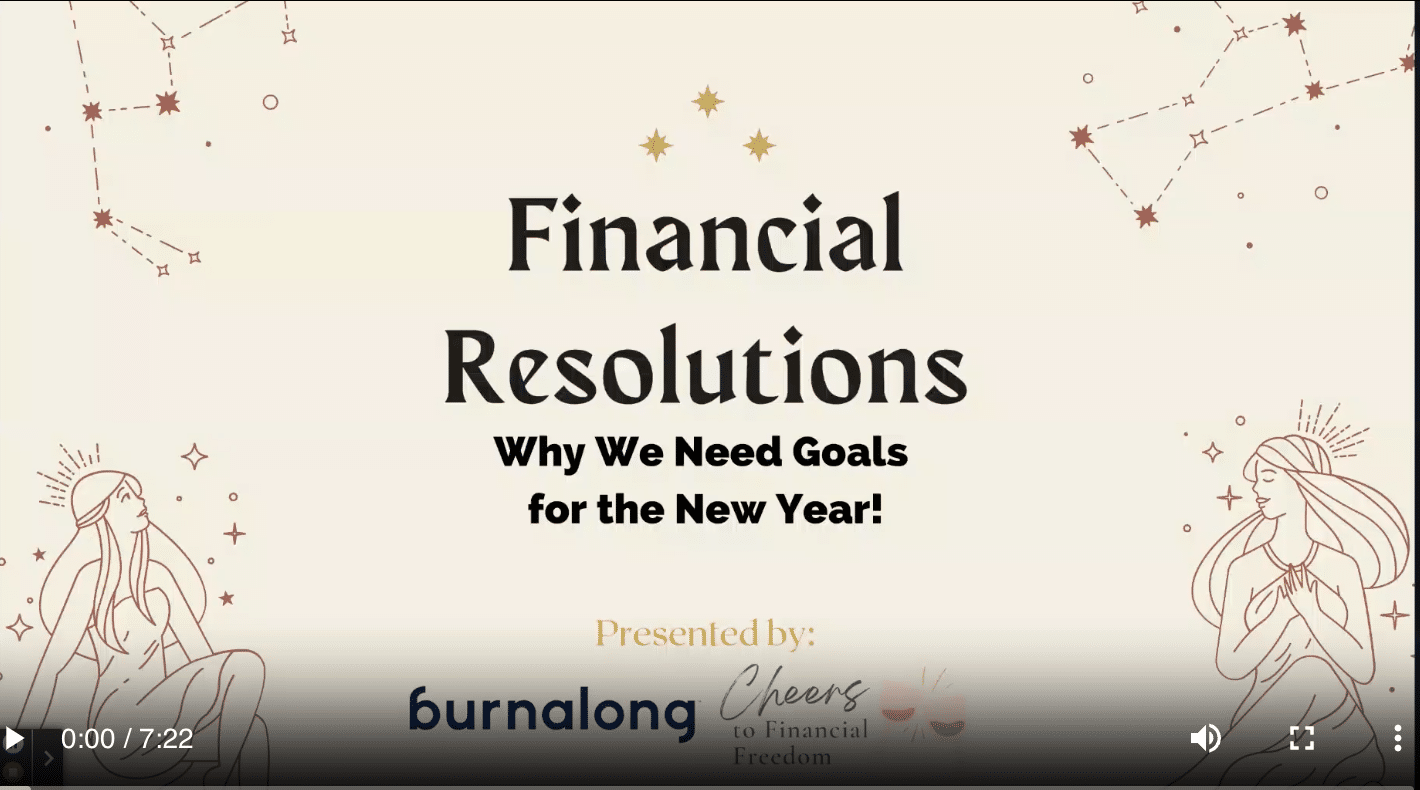Financial Resolutions: Why We Need Goals for the New Year! by Erin Gore
